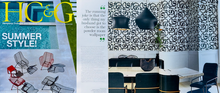 Angela Simeone featured in Hamptons Cottages & Gardens