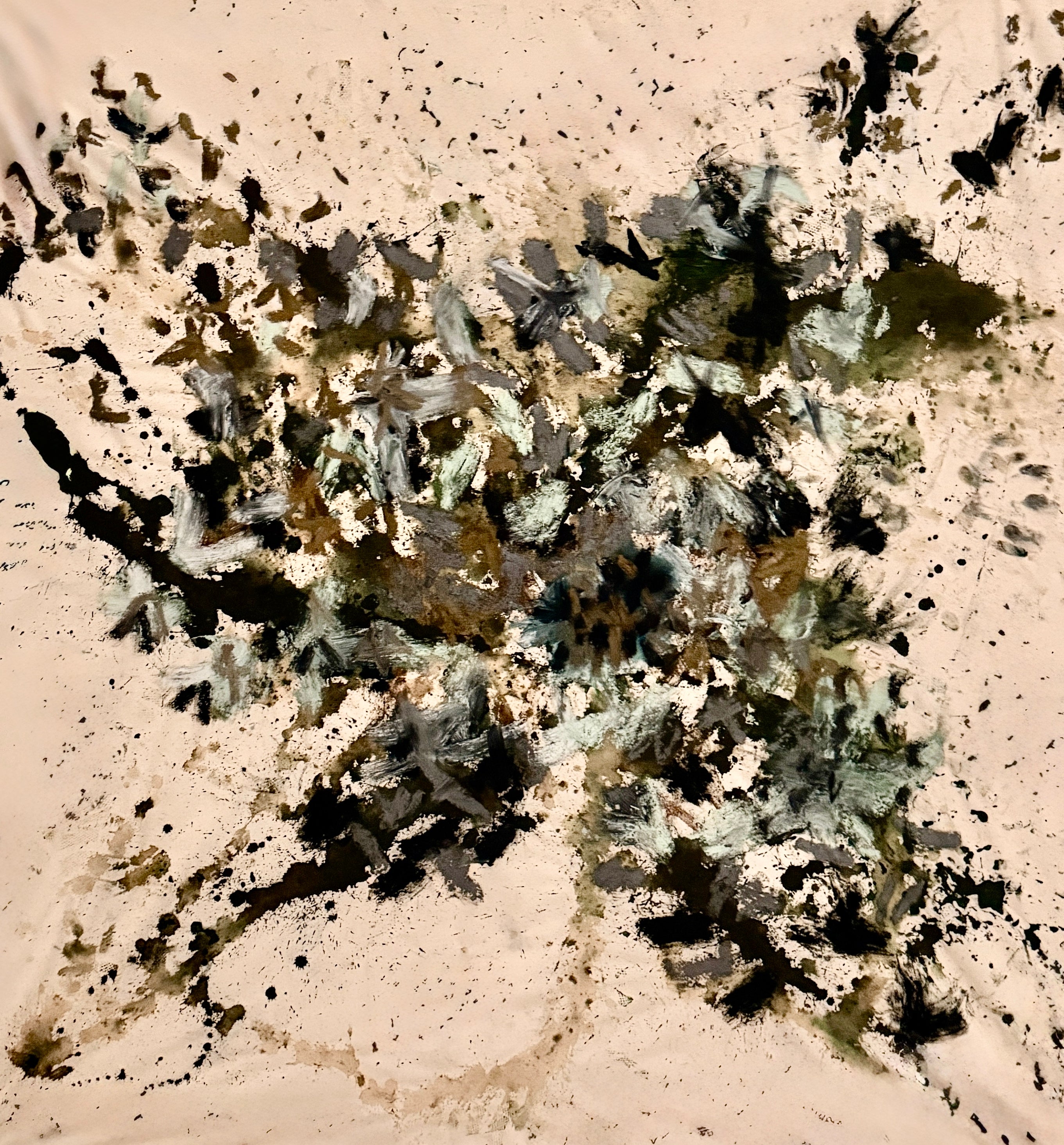 Astral Thicket 4 Abstract Oil Painting