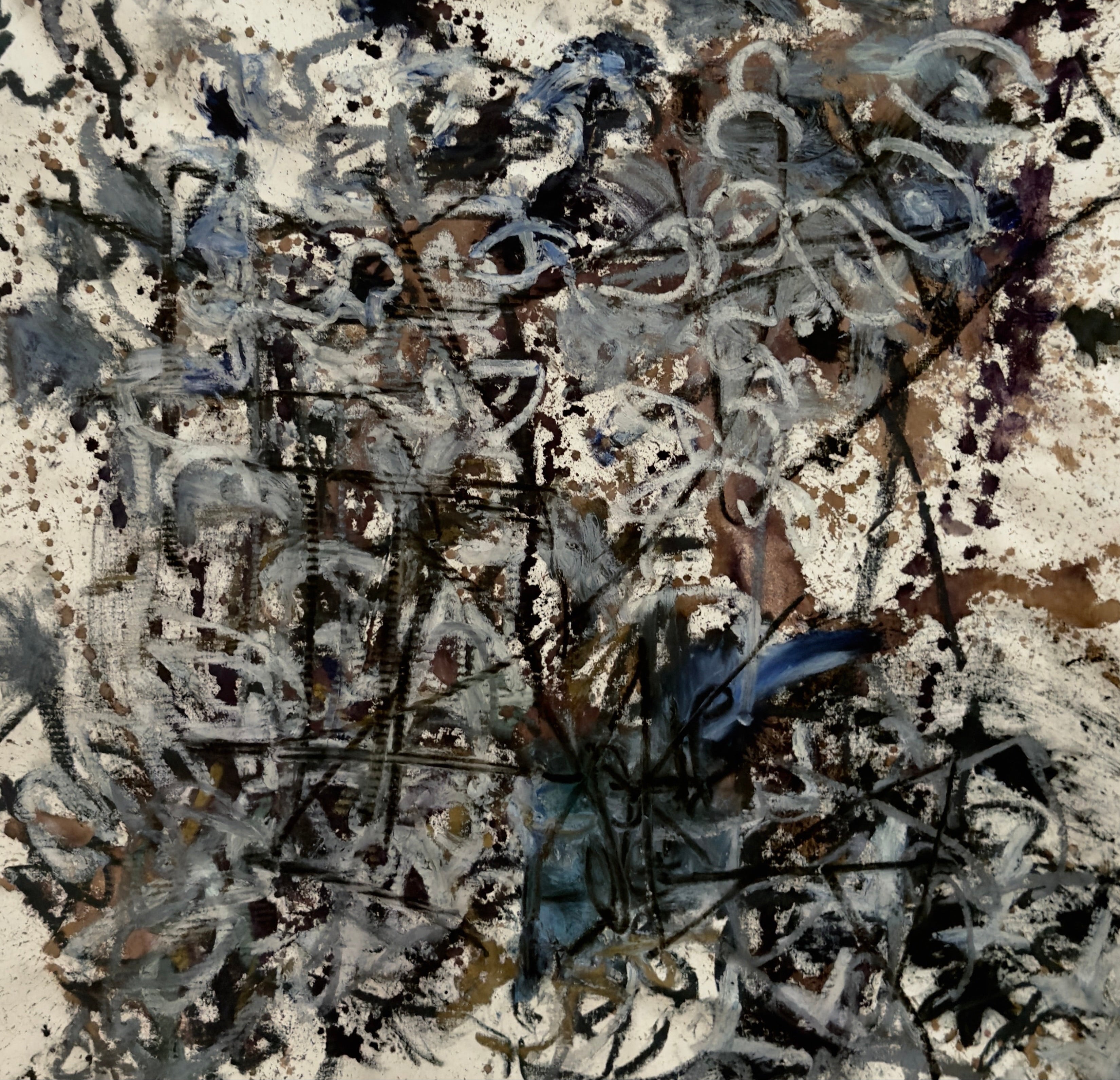 Astral Thicket 12 Abstract Oil Painting.