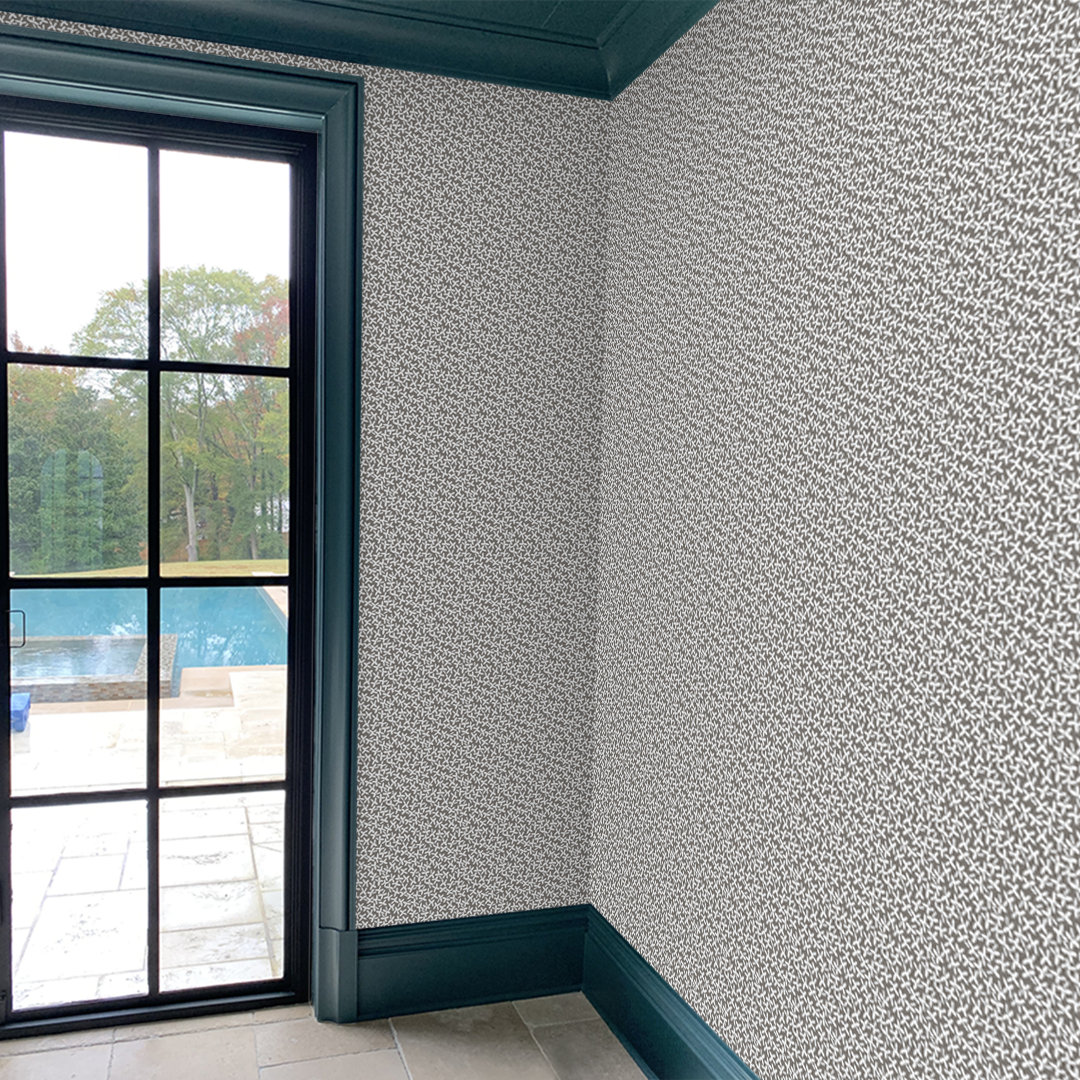 Freesia Mink Grey Wallpaper