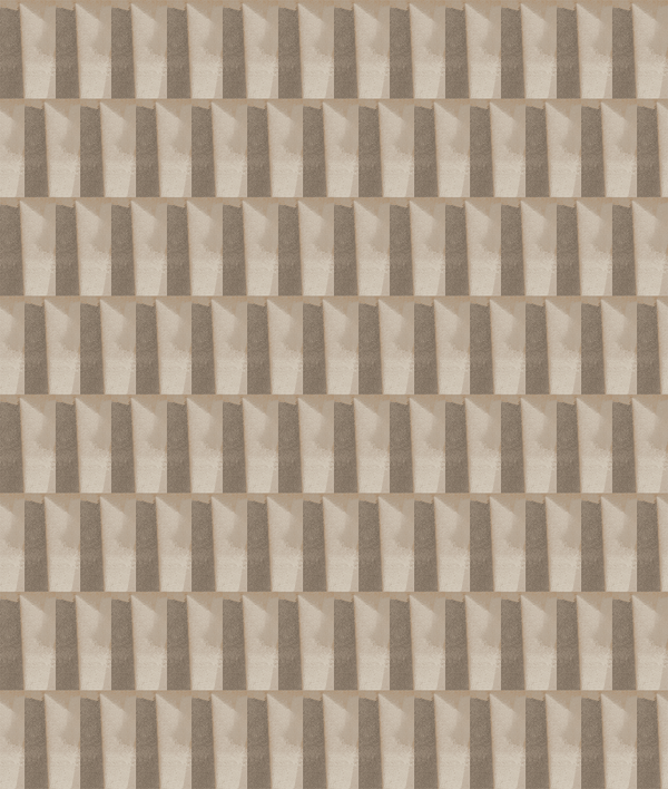 Accessible Beige Mosaic Wallpaper pattern brown wallpaper checkered wallpaper Neutral wallpaper pattern by nashville artist  Angela Simeone interiors interior design interior designer 