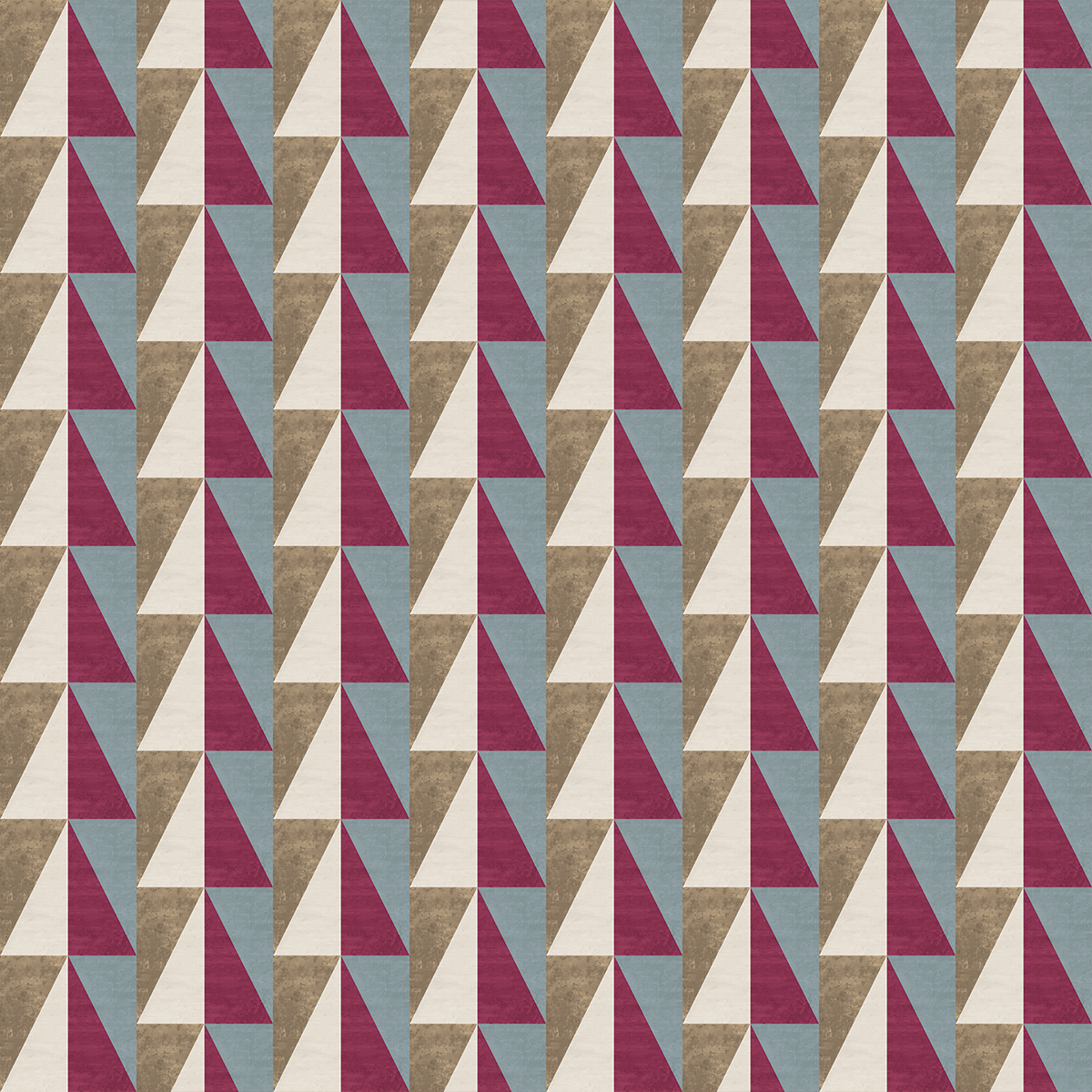 Refined Olive Brown Magenta Medium Scale Wallpaper