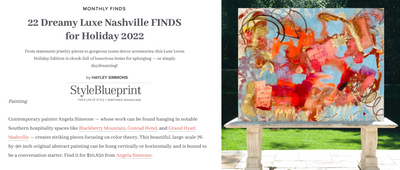 Angela Simeone featured in StyleBlueprint