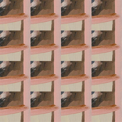 trad weave wallpaper pattern custom wallpaper luxury wallpaper pink wallpapers checkered wallpaper check wallpaper pattern Angela Simeone artist nashville traditional wallpaper preppy wallpaper