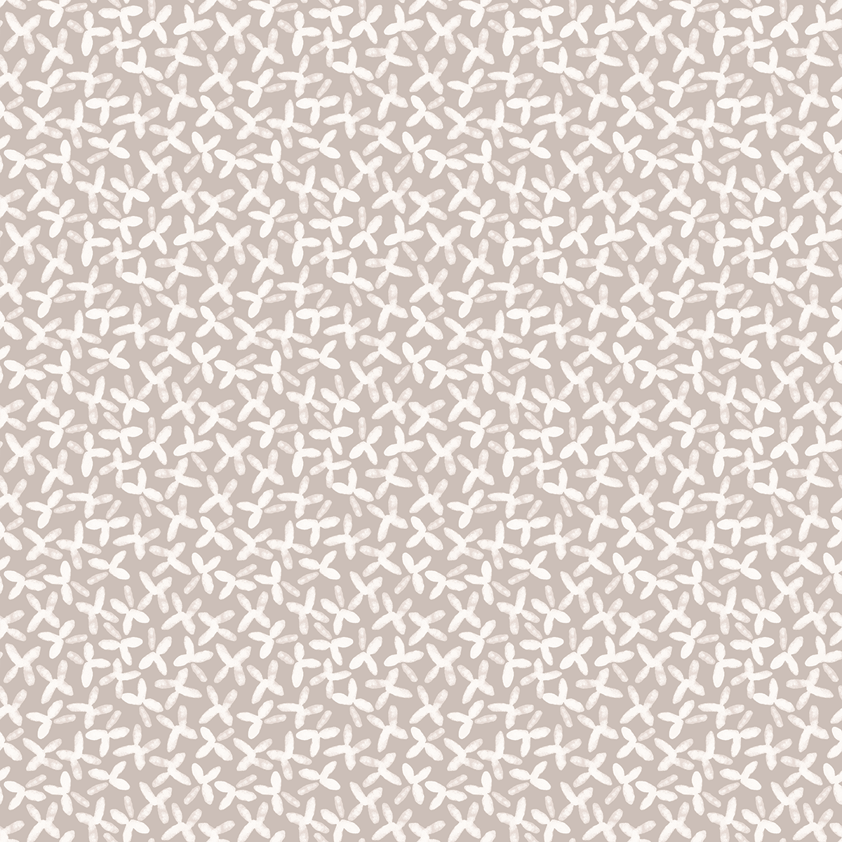 Freesia Warm Taupe Wallpaper