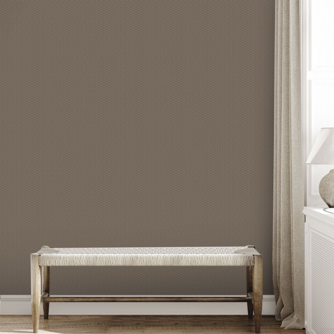 Refined Greyed Warm Tonal XS Scale Wallpaper