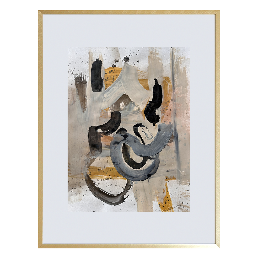 Angela Simeone nashville artist abstract art painting artist Nashville interiors interior design designer paper painting watercolor paper nashville artist art original art frameable art paper paintings