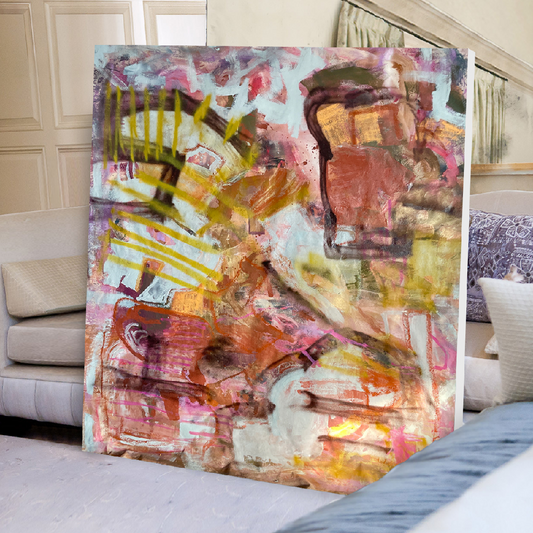 Angela Simeone abstract art painting artist Nashville interiors interior design designer wallpaper wallpapers nashville artist art scandinavian bohemian traditional transitional contemporary modern design interiors