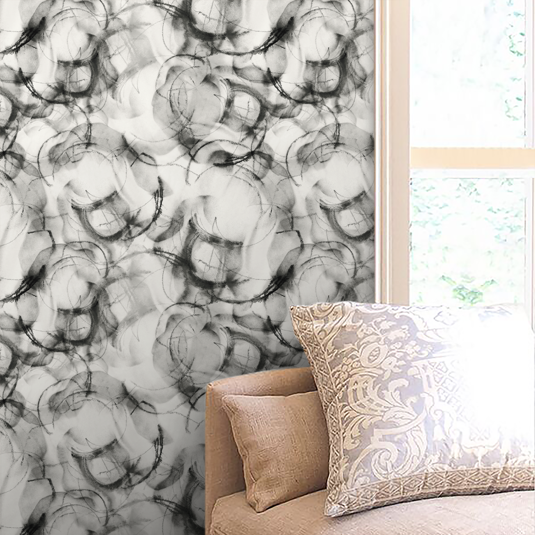 Mushroom City Designer Wallpaper in Contrast 'White and Soft Black' For  Sale at 1stDibs | mushroom wallpaper black, cityscape wallpaper black and  white, mushroom black wallpaper